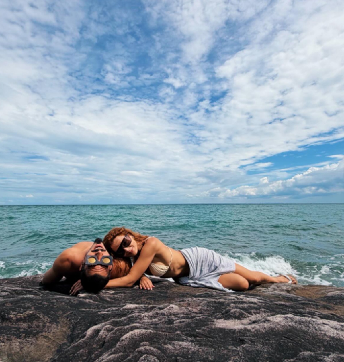 Giovanna Lancelotti abre álbum de fotos em lua de mel