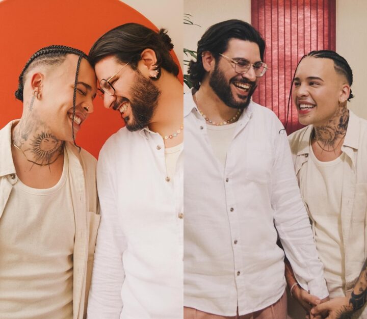 Gloria Groove abre álbum de fotos de casamento com Pedro Lopes; confira
