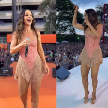 Ivete brilha em Belo Horizonte com show da turnê ‘Ivete Clareou’