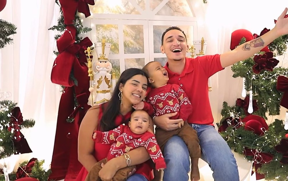 João Gomes e Ary Mirelle celebram primeiro Natal com o filho mais novo: “Novo integrante”