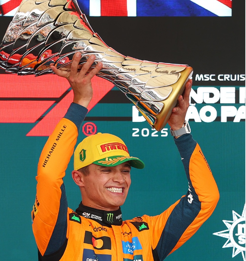 Fórmula 1: Lando Norris vence GP do Brasil