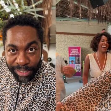 Lázaro Ramos celebra 47 anos com festa temática no Rio