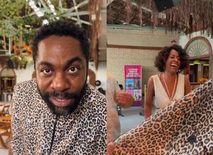 Lázaro Ramos celebra 47 anos com festa temática no Rio