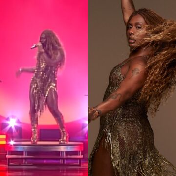 Liniker brilha no Grammy Latino com performance histórica e look avaliado em R$ 120 mil