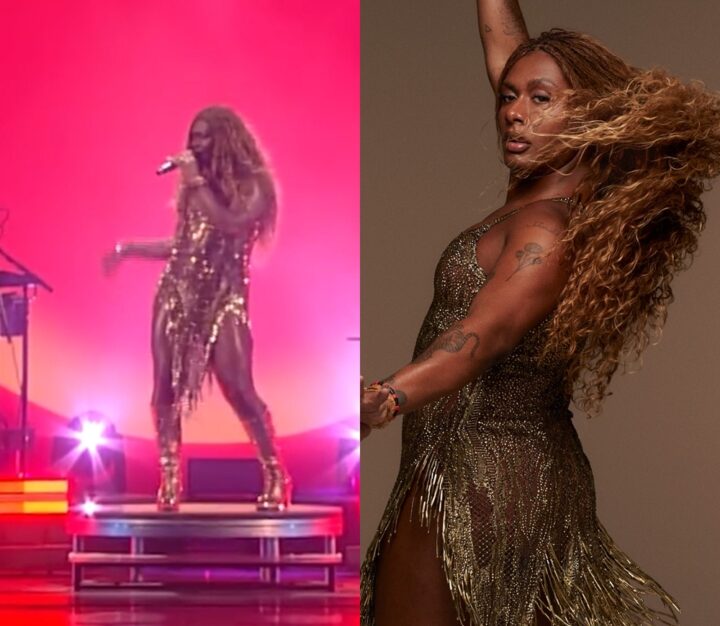 Liniker brilha no Grammy Latino com performance histórica e look avaliado em R$ 120 mil