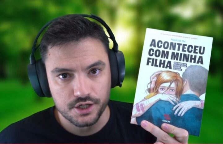 Felipe Neto abraça o livro Aconteceu com Minha Filha e transforma leitura em alerta nacional