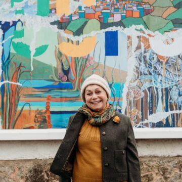 Artista baiana ganha destaque na Inglaterra com mural em homenagem ao Brasil e à COP 30