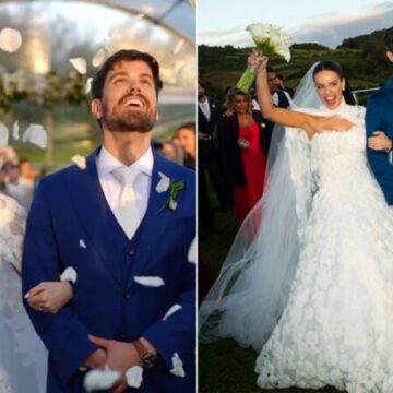 Ex-TV Globinho, Eric Surita se casa com Djessica Surita em cerimônia romântica no Rio Grande do Sul