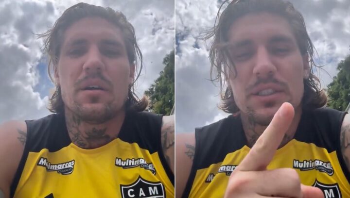 ‘Não tem santinho’: Lyanco se explica após discussão com torcedores do Atlético-MG. Veja vídeo