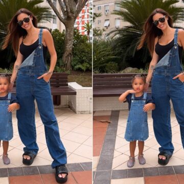 Filha de Bruna Biancardi e Neymar rouba a cena ao combinar look com a mãe; veja