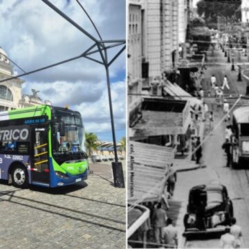 Salvador testa ônibus elétrico no Centro Histórico e revive era dos bondes