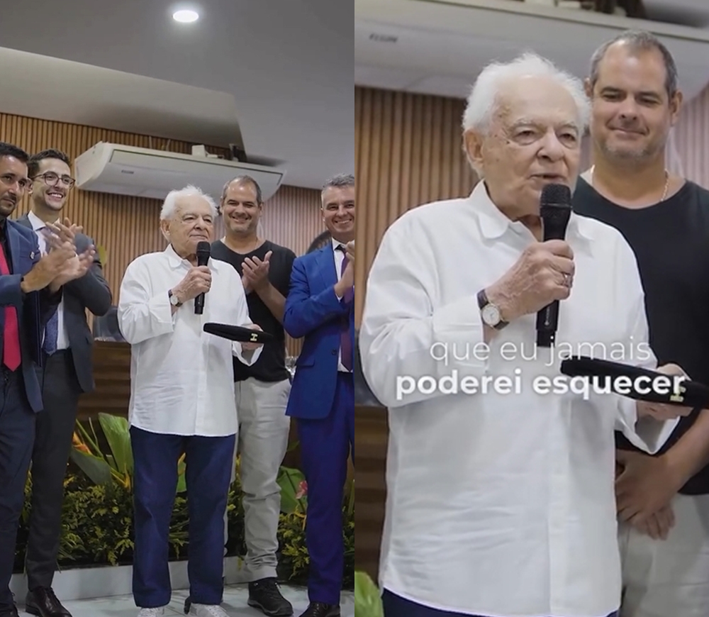 Ator Othon Bastos recebe homenagem na Câmara Municipal de Tucano