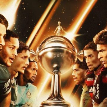 Conmebol define uniformes de Palmeiras e Flamengo para a final da Libertadores