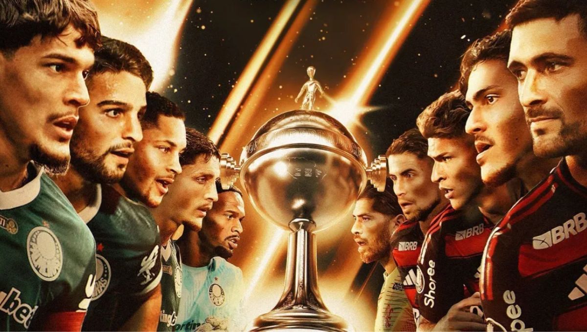 Conmebol define uniformes de Palmeiras e Flamengo para a final da Libertadores