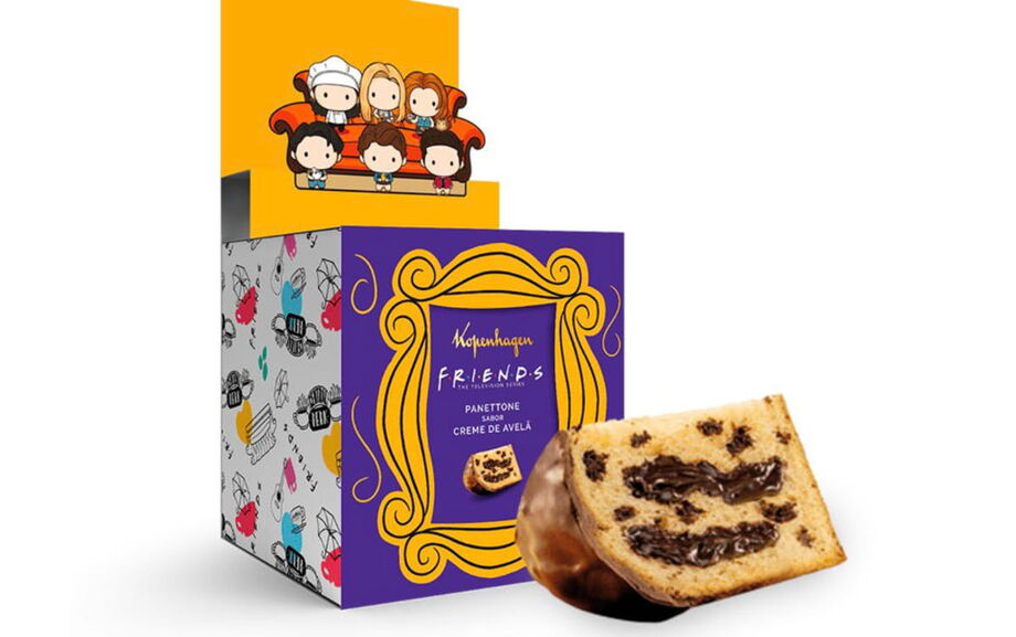 Kopenhagen lança panetone temático do seriado Friends