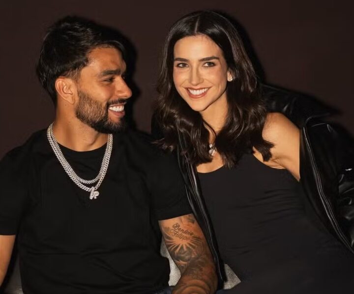 Esposa de Lucas Paquetá celebra sete anos de casamento com o jogador: ‘Nós sempre e pra sempre’