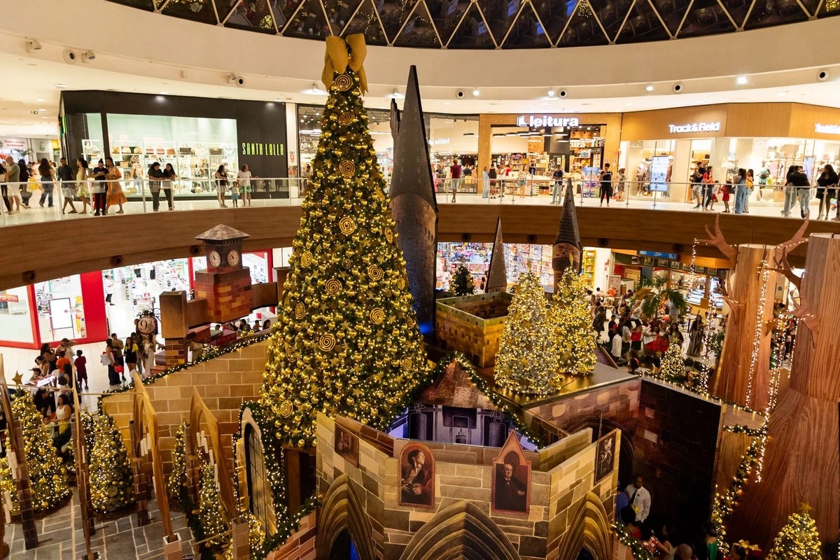Shopping em Salvador transforma Natal em experiência inspirada no universo de Harry Potter