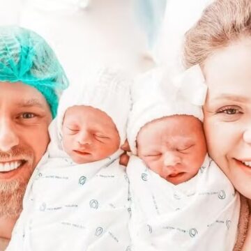 Paulinha Leite celebra alta do filho após parto prematuro de gêmeos: “Longos oito dias”