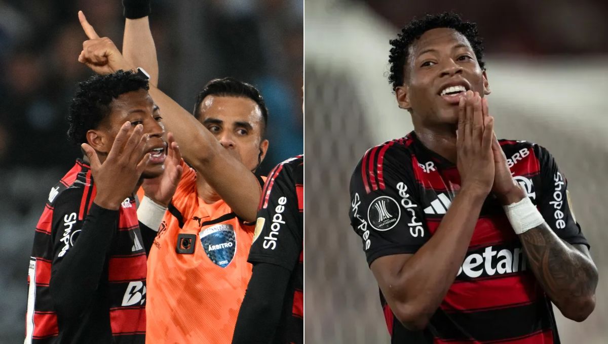 Plata, do Fla, é suspenso e multado pela comissão disciplinar da Conmebol