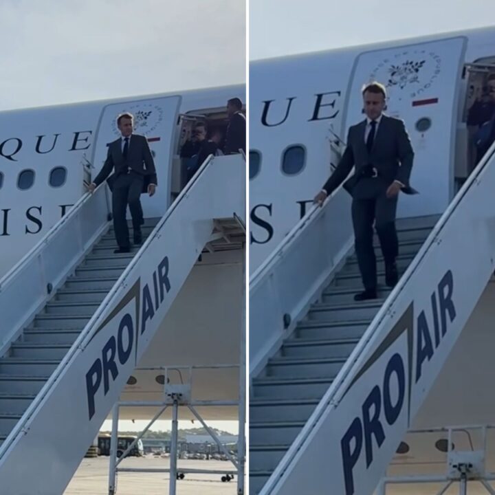 Presidente da França desembarca em Salvador para abertura de festival