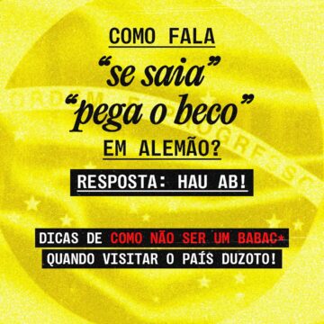 Prefeituras de Salvador e Belém reagem a declaração de chanceler alemão com campanha conjunta nas redes: ‘Se saia’