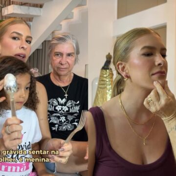 Grávida, Lore Improta diverte ao tentar descobrir sexo do bebê; veja vídeo