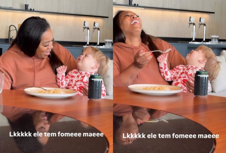 Filho de Virgínia e Zé Felipe encanta em momento fofo com a mãe de Vini Jr; veja vídeo