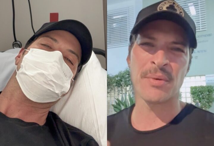 Leandro Lima recebe alta após ingerir gasolina por acidente e brinca: ‘Estou me sentindo o próprio Fusca’