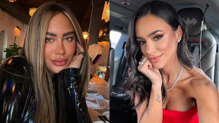 Em família: Bruna Biancardi recebe irmã de Neymar em especial de Natal