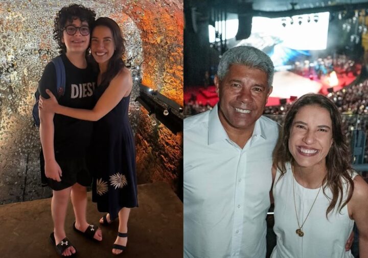 Raquel Lyra, governadora de Pernambuco, visita Salvador e curte show de Bethânia na Concha