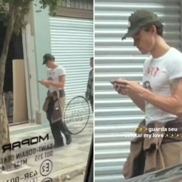 Após dias entre Salvador e Rio, Shawn Mendes é visto caminhando pelas ruas de São Paulo