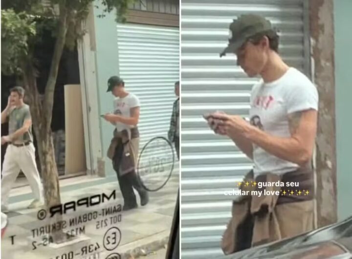 Após dias entre Salvador e Rio, Shawn Mendes é visto caminhando pelas ruas de São Paulo