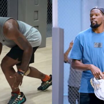 Speed quebra recorde em teste ao estilo NBA e surpreende Kevin Durant