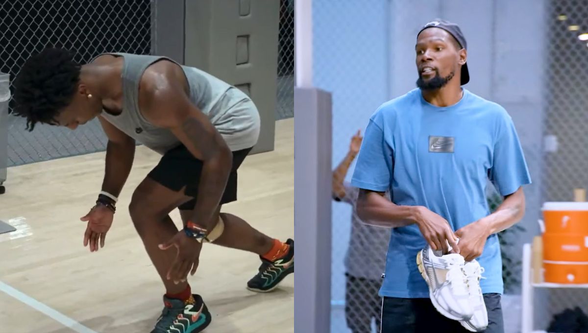 Speed quebra recorde em teste ao estilo NBA e surpreende Kevin Durant