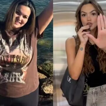 Após perder 20kg, filha de Kelly Key passa por remodelação dos glúteos e mostra transformação; confira imagens