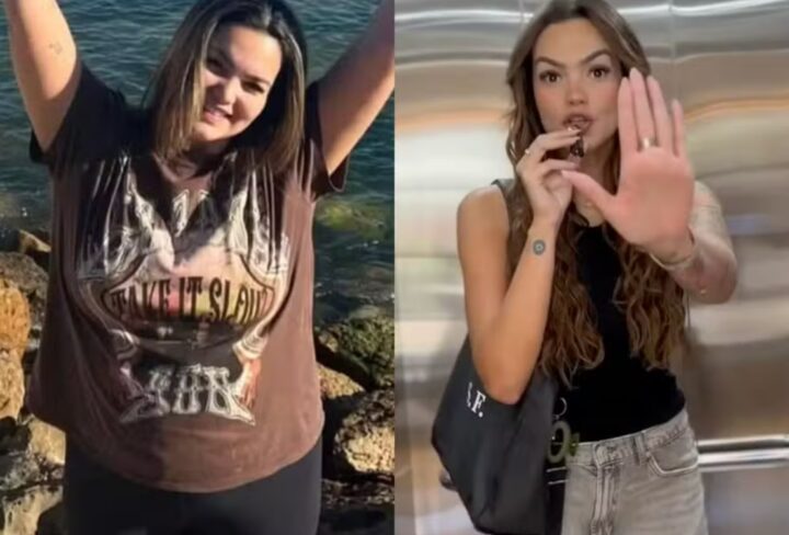 Após perder 20kg, filha de Kelly Key passa por remodelação dos glúteos e mostra transformação; confira imagens