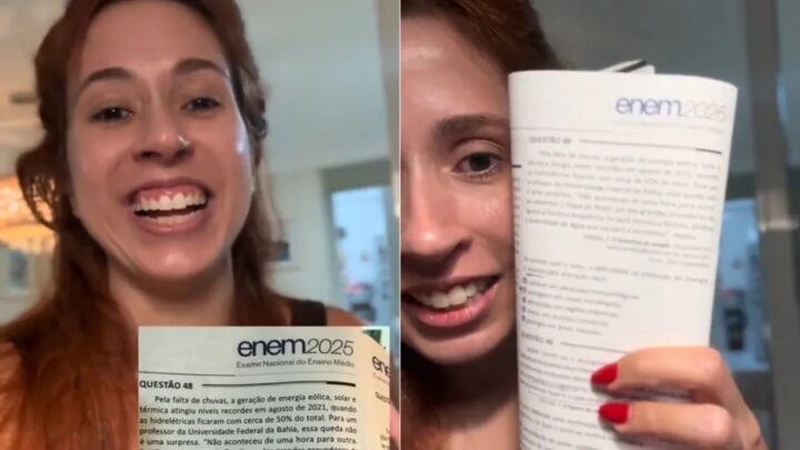 Jornalista baiana viraliza após encontrar reportagem assinada por ela no Enem