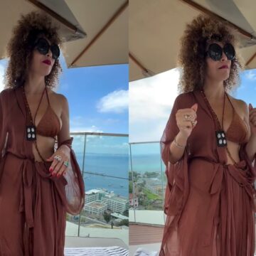 Hospedada em Salvador, Vanessa da Mata reflete sobre a vida: ‘Intensa pra mim’