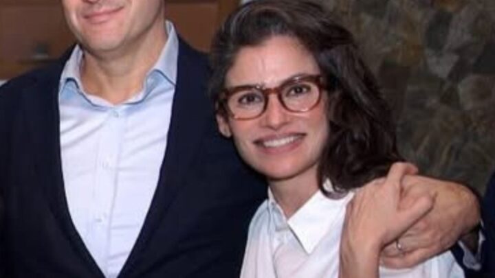 Marido de Renata Vasconcellos aparece em rara foto com a jornalista