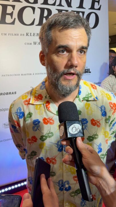 Wagner Moura participa de pré-estreia de O Agente Secreto em Salvador e fala sobre o orgulho de ser baiano