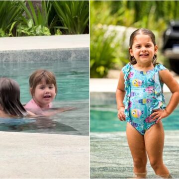 Filhas de Zé Felipe esbanjam fofura ao cantar a música do pai com Ana Castela