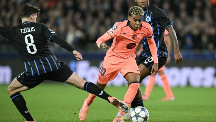 Yamal marca golaço à la Messi na Champions e agita a web; veja vídeo