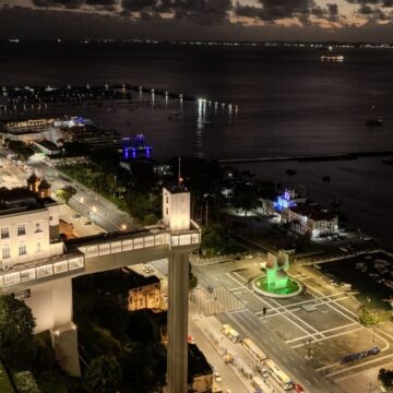 Iluminação do Elevador Lacerda recebe menção honrosa em premiação internacional