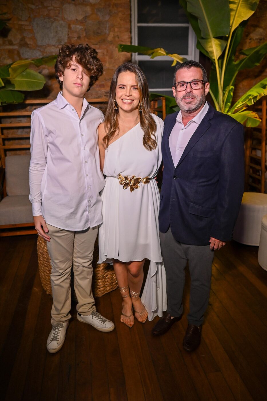 Eduardo Paes, Larissa Joau e Wilton Oliveira