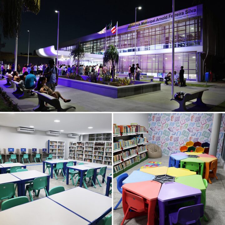 Após seis anos fechada, Biblioteca Arnold Silva é reaberta em Feira de Santana com acervo digital e acessibilidade