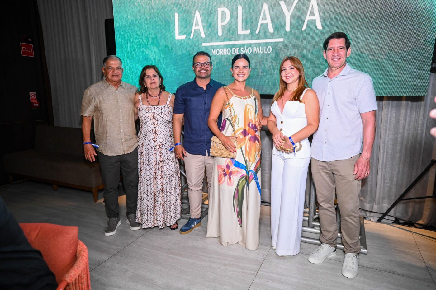 Benedito, Linar, Lucas, Daiane Passos, Bruna e Fábio Barreto