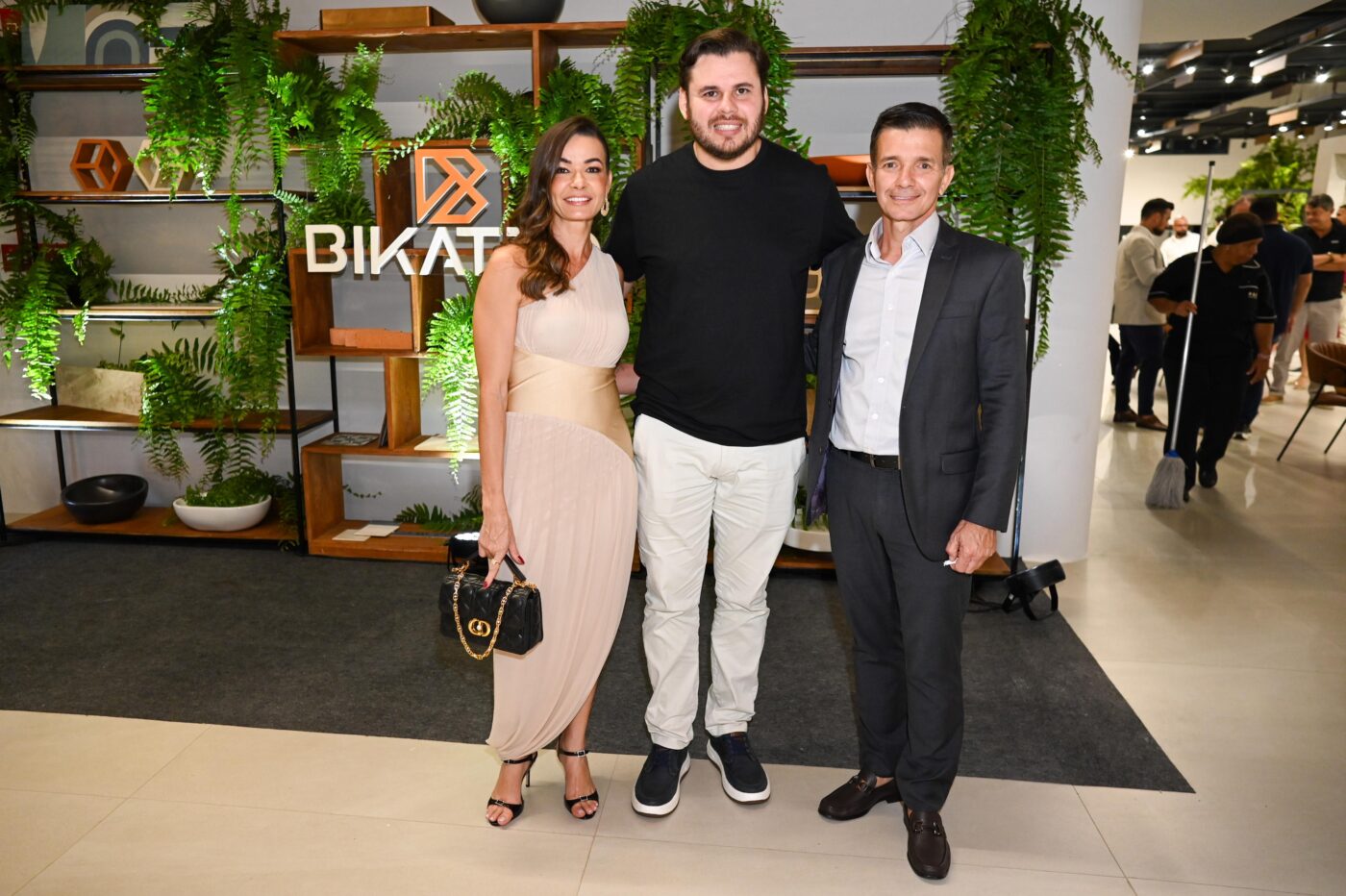 Rouse Nascimento, Rafael Fogli e Márcio Nascimento