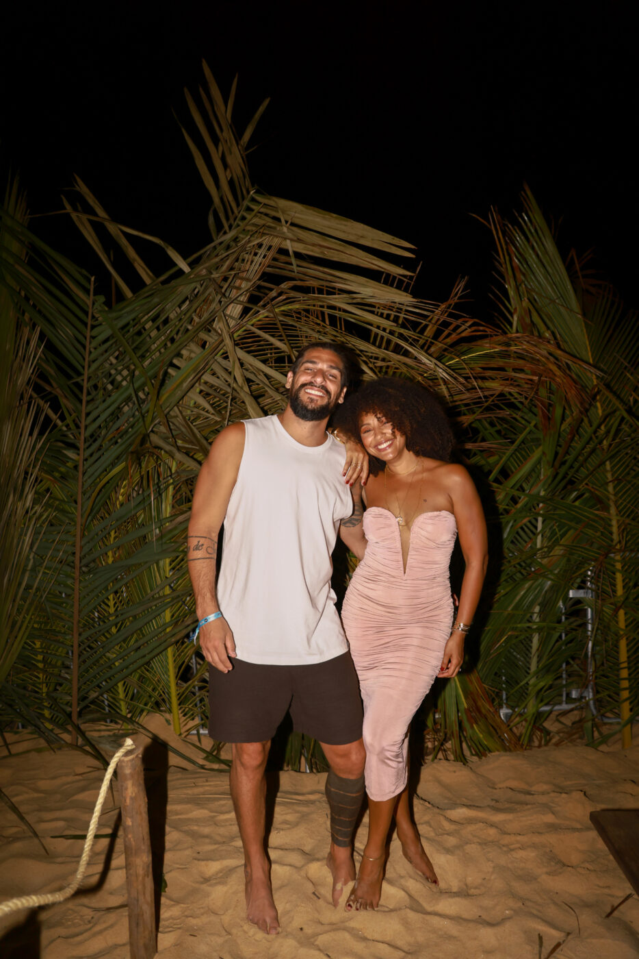 Sheron Menezzes e Saulo Bernard