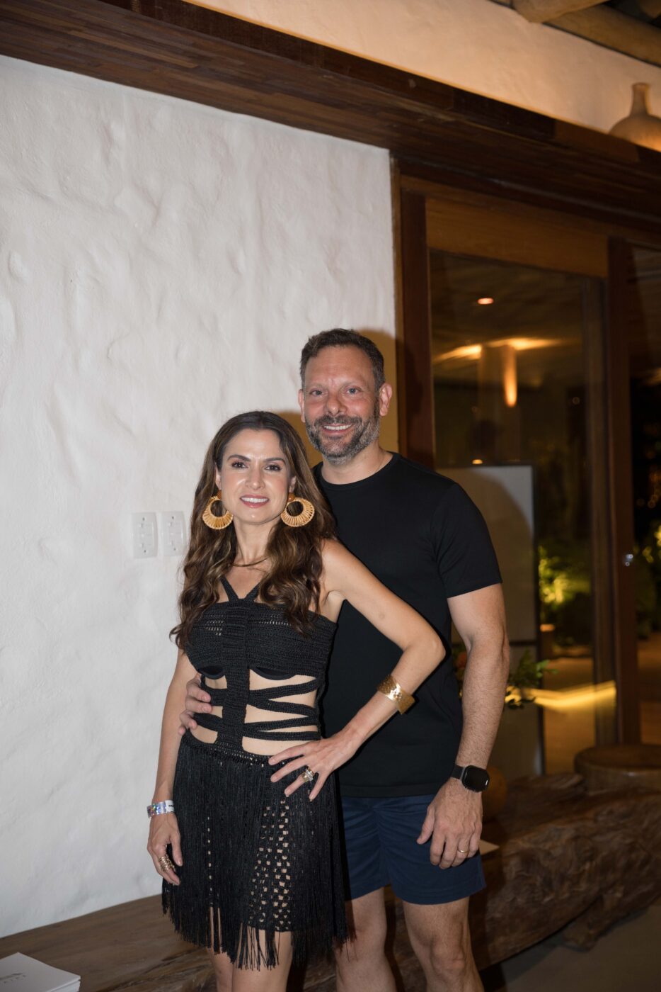 Renata Magalhães e Gabriel Correia
