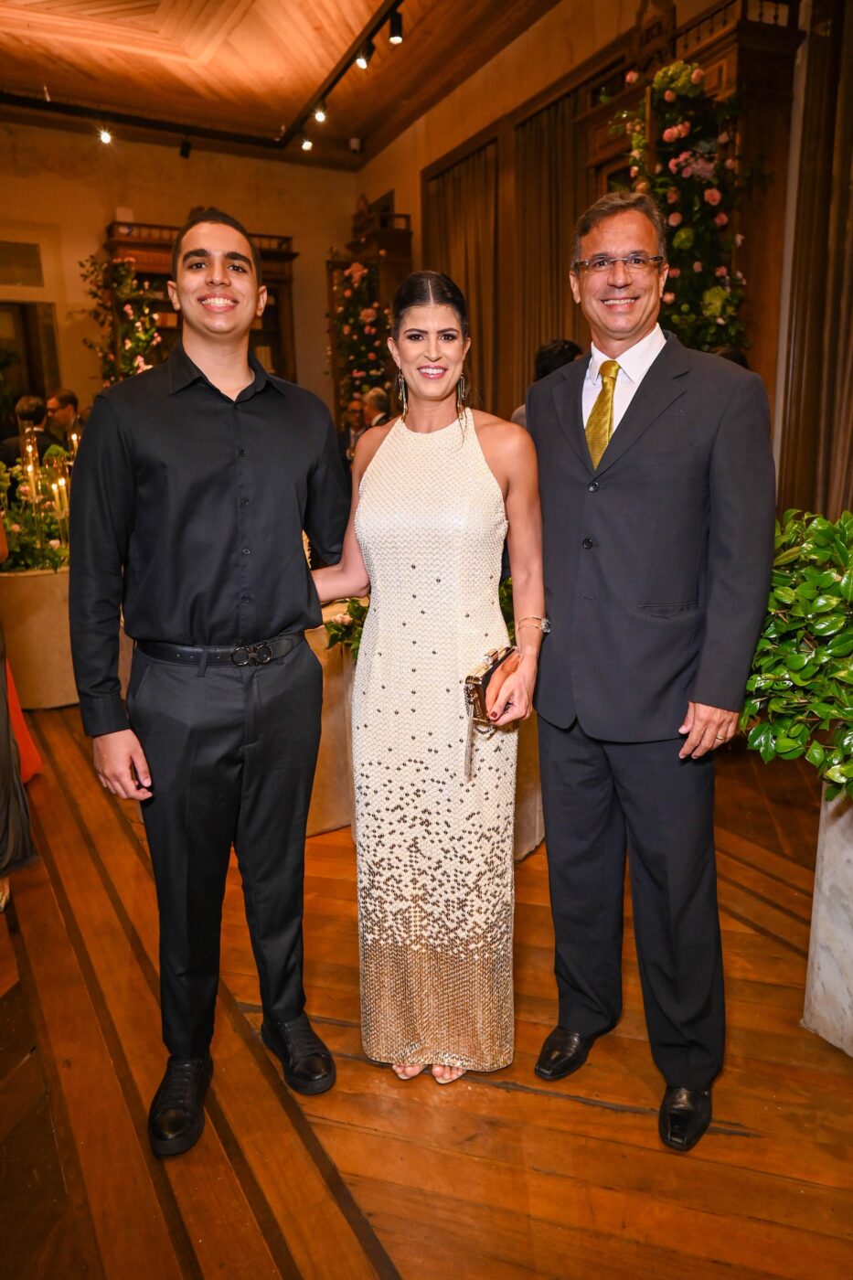 Gabriel, Carolina Sahade e Glauco Barreto de Araújo